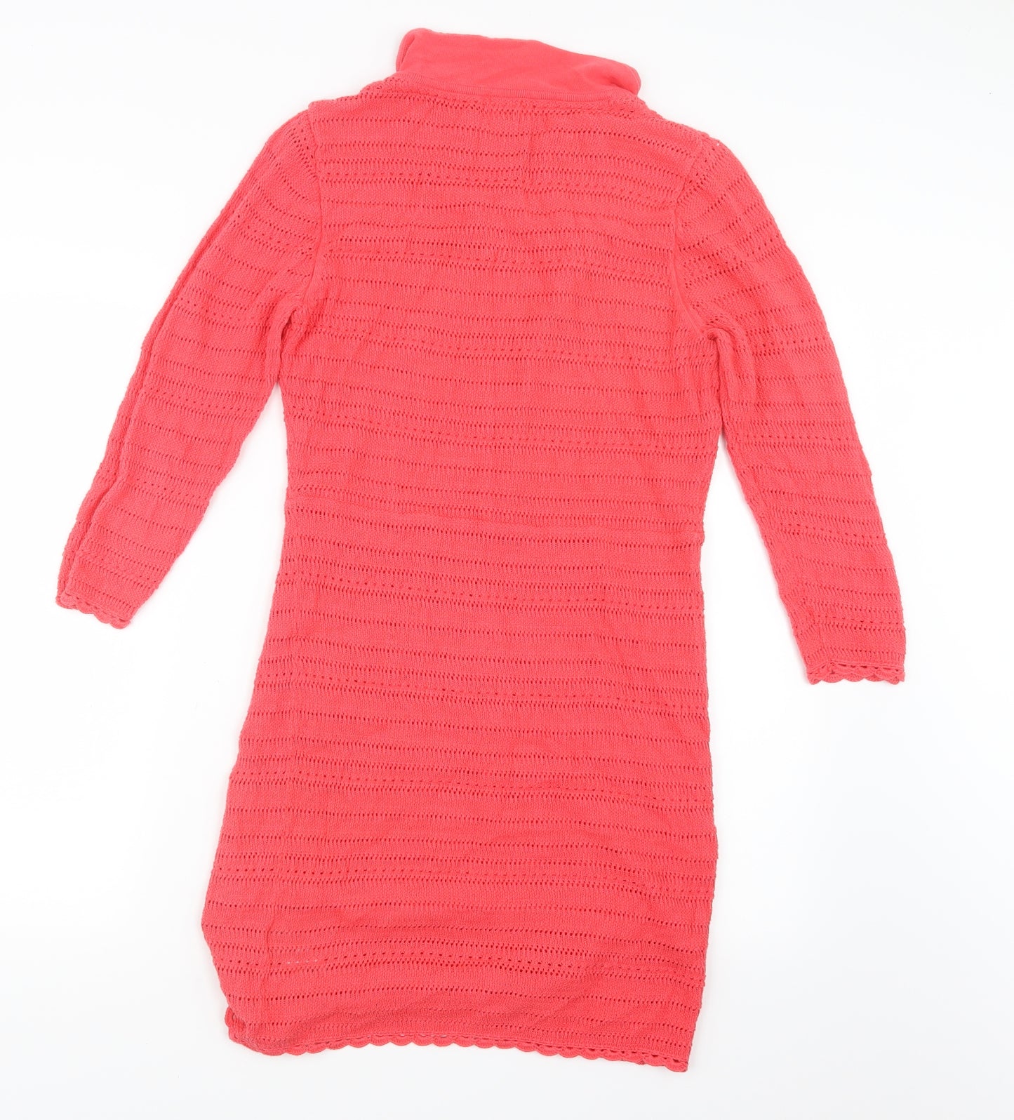ASOS Womens Pink  Knit Jumper Dress  Size 12