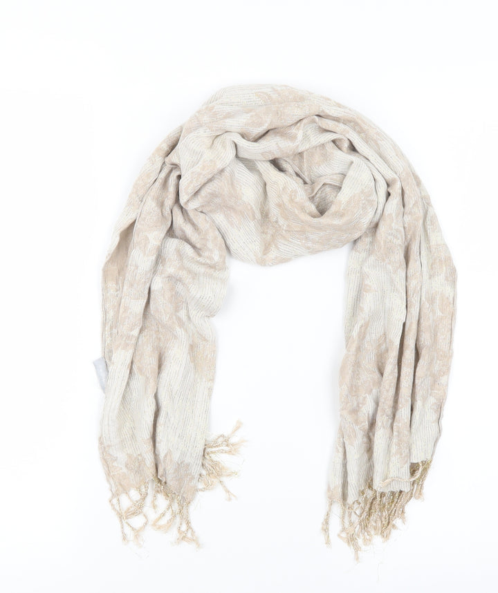 Red Herring Womens Gold Knit Scarf