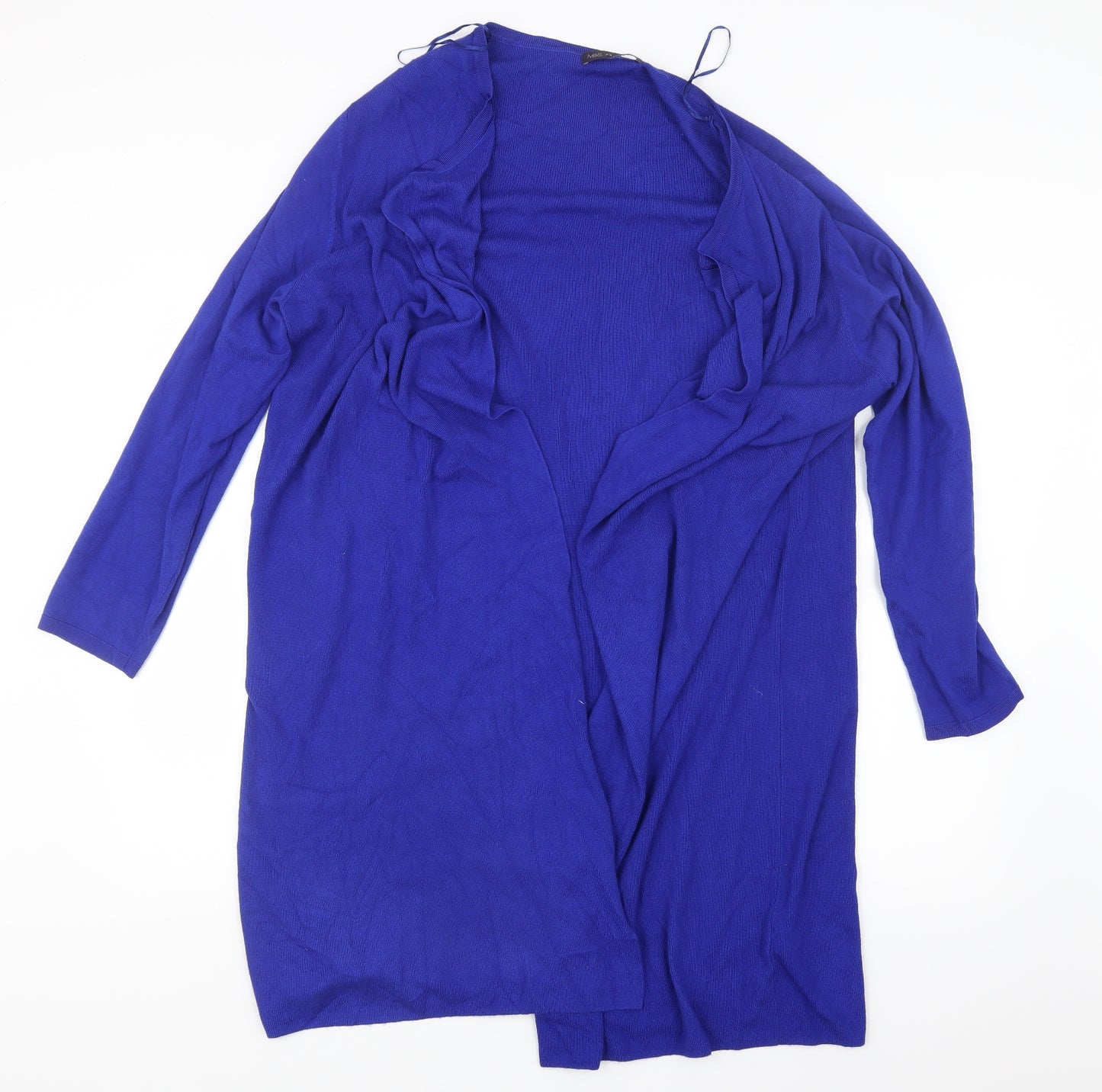Marks and Spencer Womens Blue  Knit Cardigan Jumper Size 24