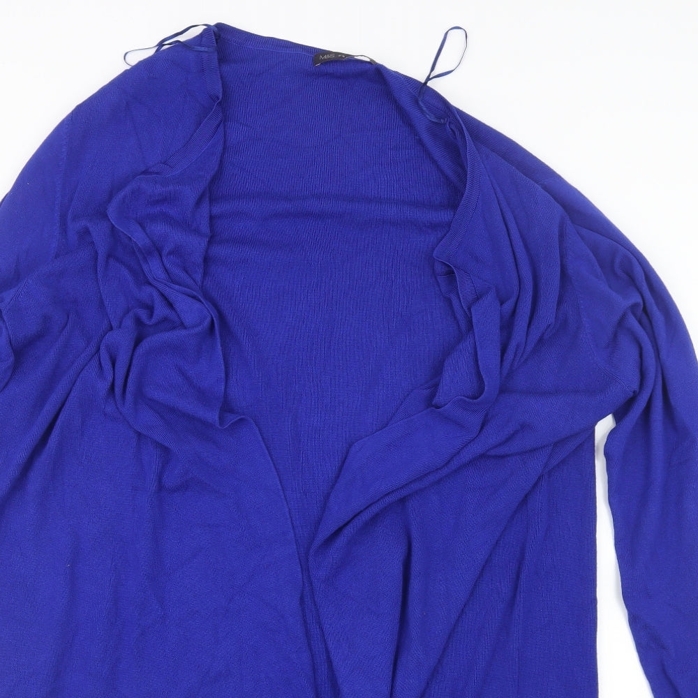 Marks and Spencer Womens Blue  Knit Cardigan Jumper Size 24