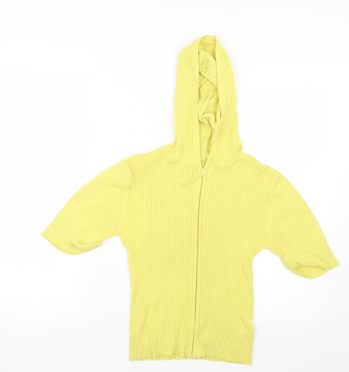 Atmosphere Womens Yellow Basic T-Shirt Size 12
