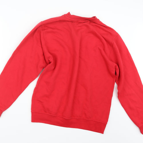 Uneek Mens Red   Pullover Jumper Size M