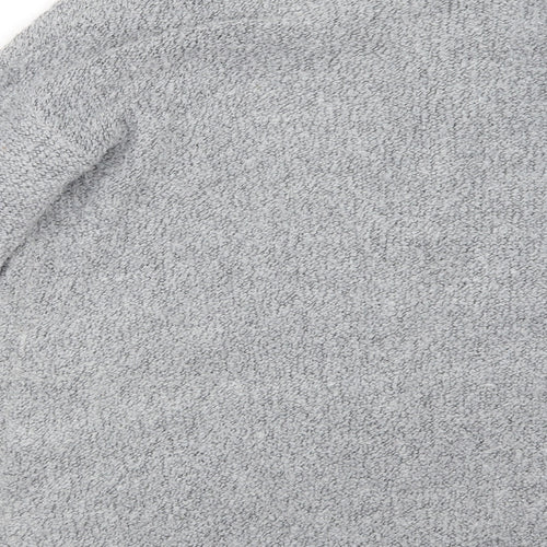 Isle Womens Grey  Knit Cardigan Jumper Size 10