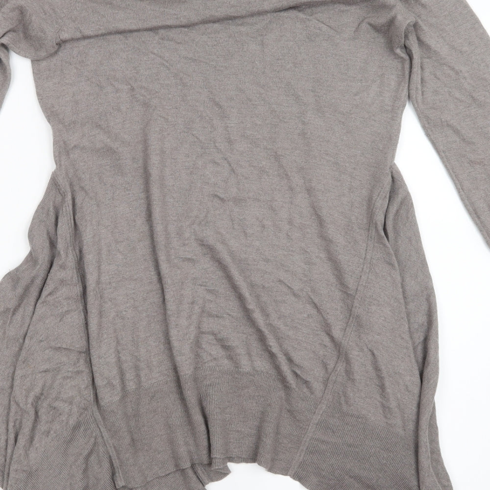 Marks and Spencer Womens Brown  Knit Pullover Jumper Size 8