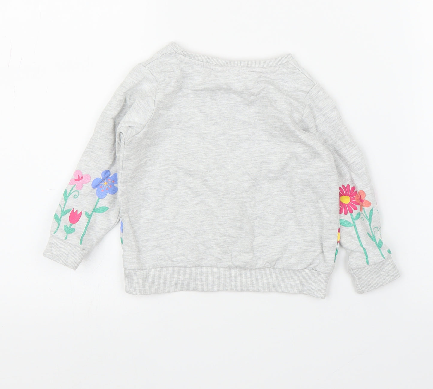 George Girls Grey   Pullover Jumper Size 12-18 Months  - Peppa Pig