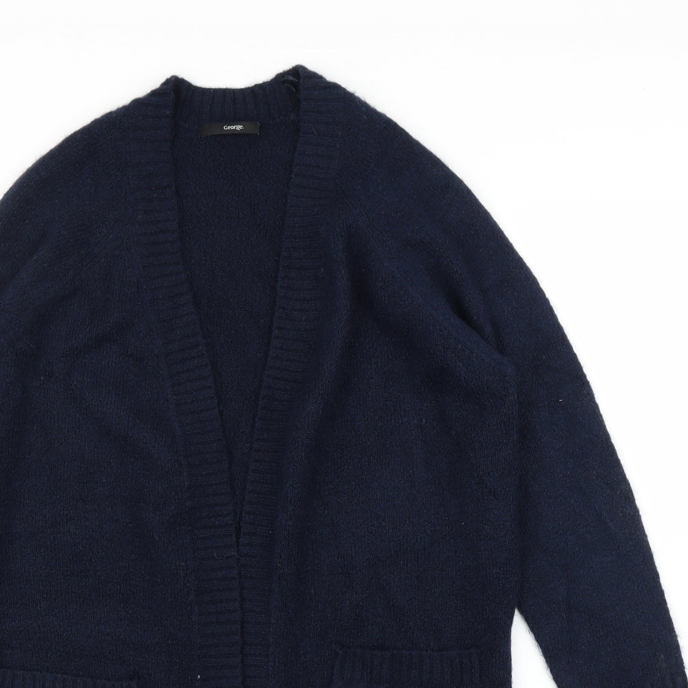 George Womens Blue   Cardigan Jumper Size S