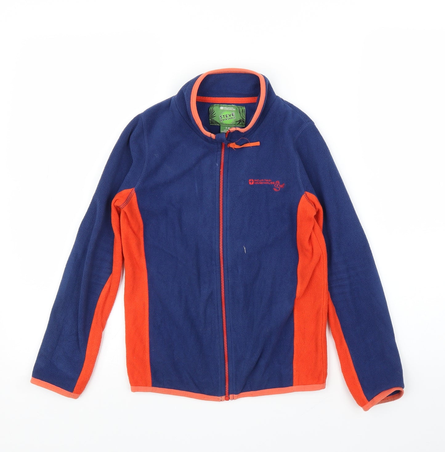 Mountain Warehouse Boys Blue  Fleece Full Zip Jumper Size 7-8 Years