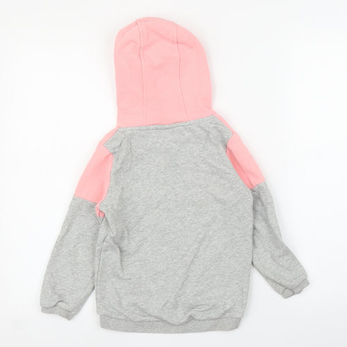Disney Girls Grey   Pullover Hoodie Size 5-6 Years  - Minnie Mouse