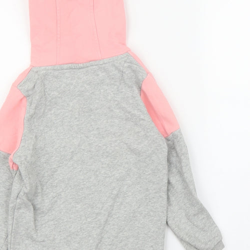 Disney Girls Grey   Pullover Hoodie Size 5-6 Years  - Minnie Mouse