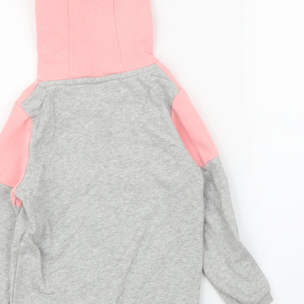 Disney Girls Grey   Pullover Hoodie Size 5-6 Years  - Minnie Mouse