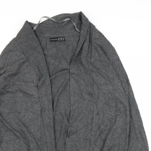 Primark Womens Grey   Cardigan Jumper Size 8