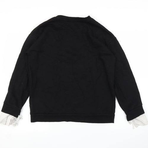FOREVER 21 Womens Black   Pullover Jumper Size S