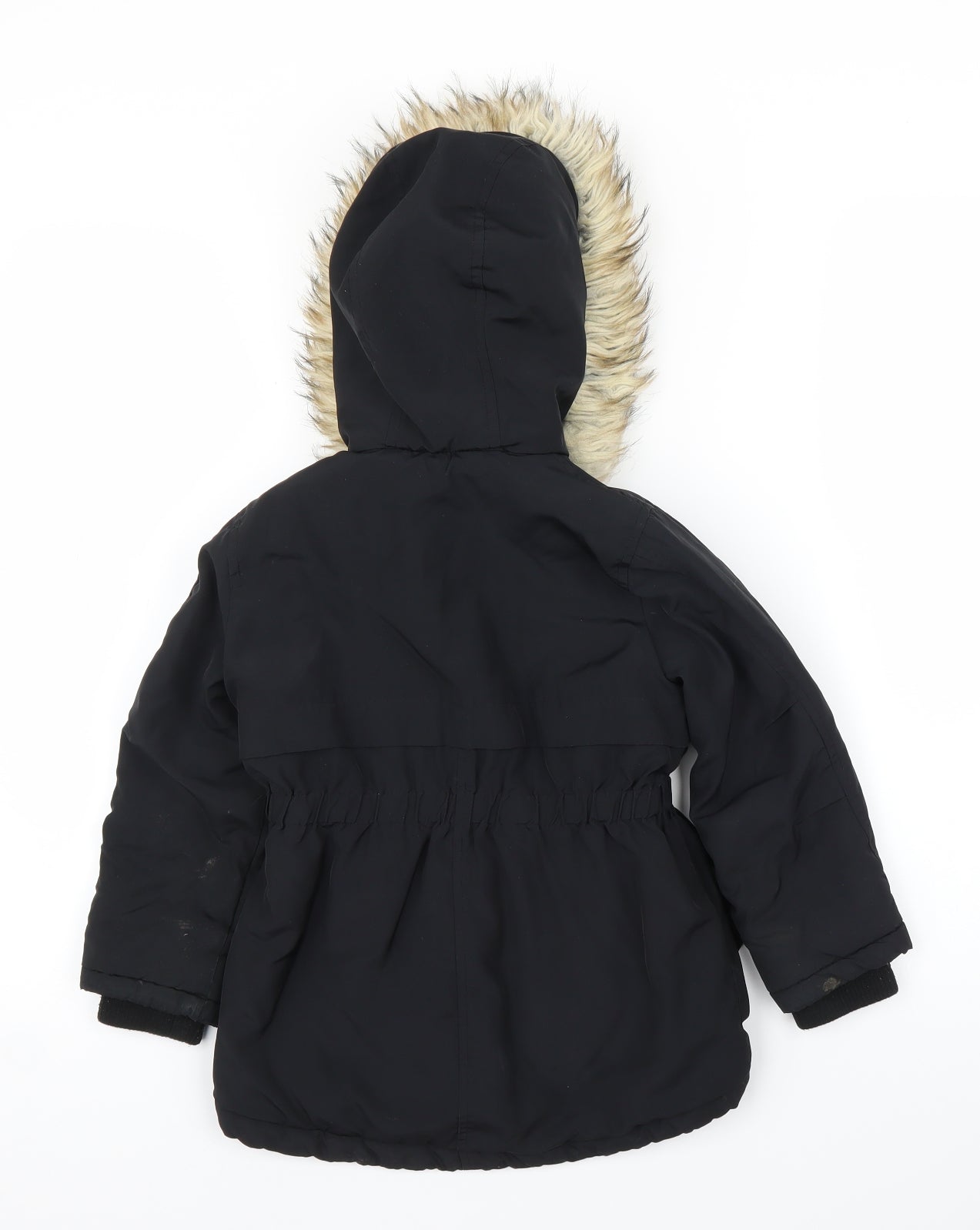 Nutmeg Girls Blue   Parka Coat Size 4-5 Years