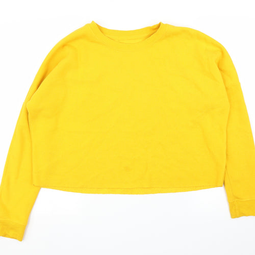 Preworn Womens Yellow   Pullover Jumper Size L
