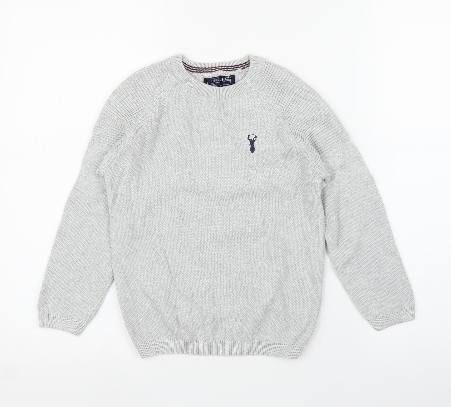 NEXT Boys Grey   Pullover Jumper Size 6 Years