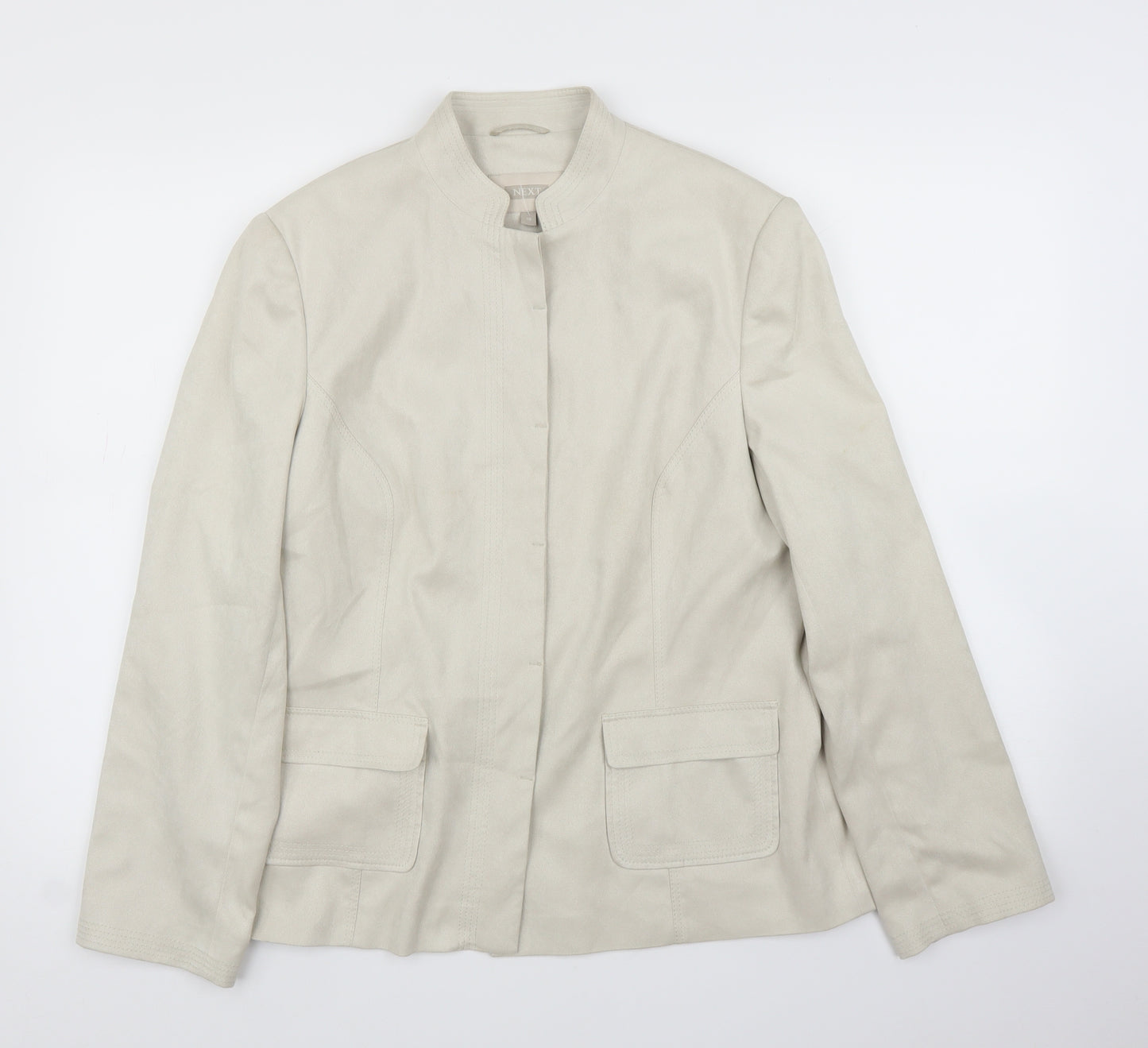 NEXT Womens Beige   Jacket  Size 16