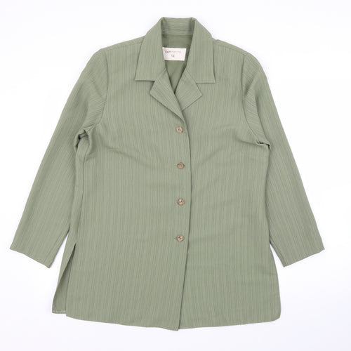 Bonmarché Womens Green   Basic Blouse Size 14
