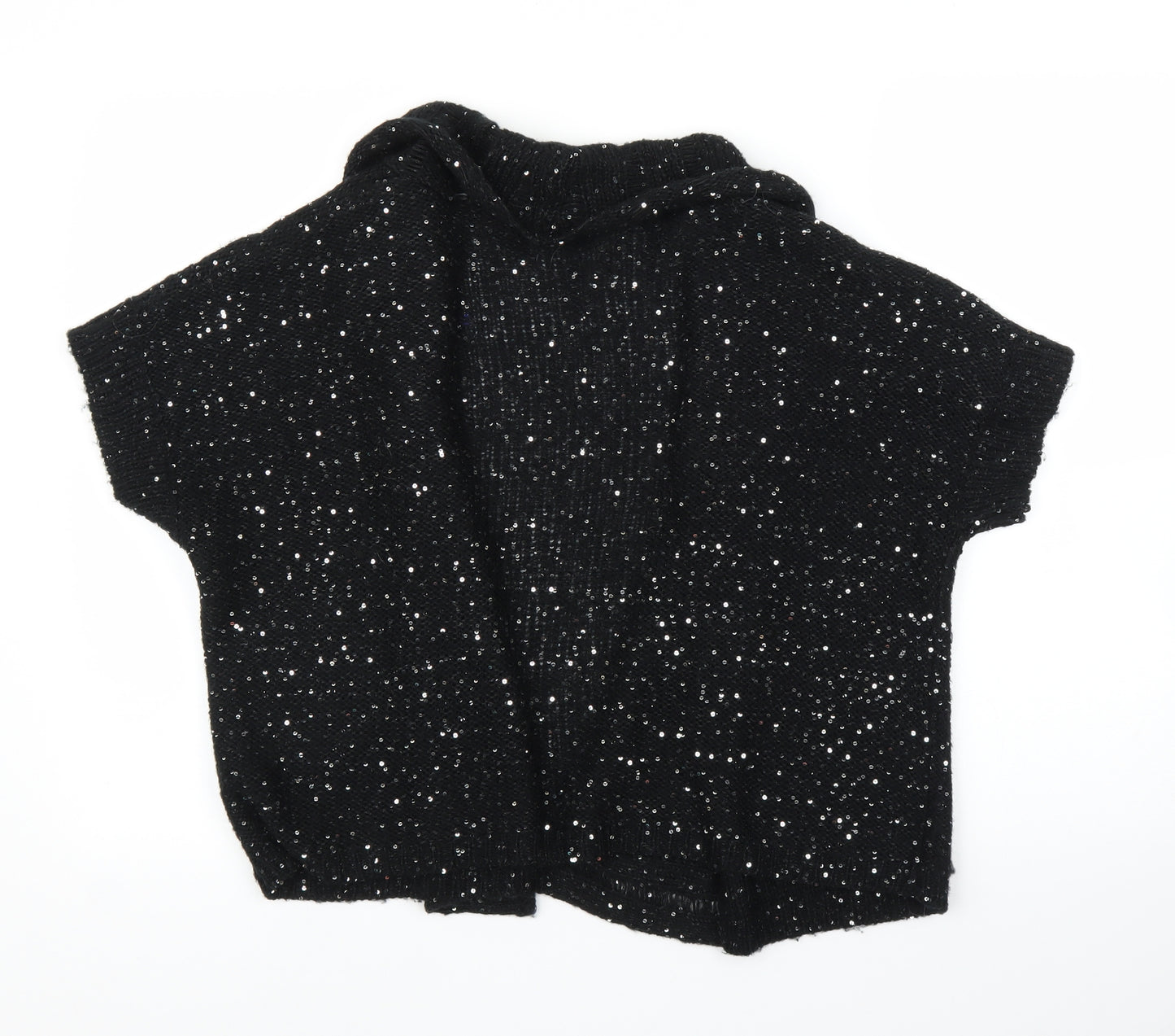 TU Womens Black   Cardigan Jumper Size L