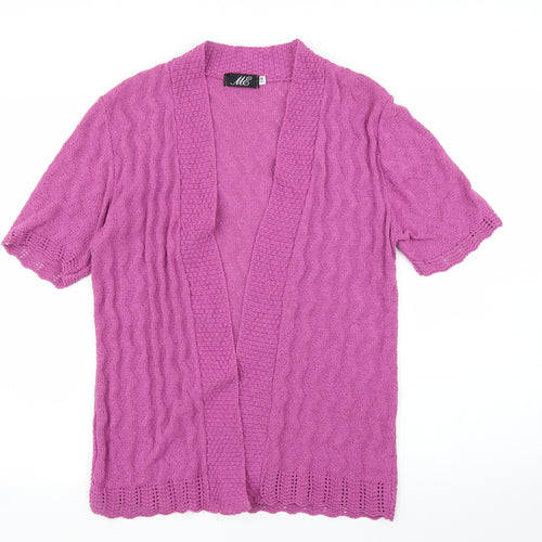 ME Womens Purple   Cardigan Jumper Size M