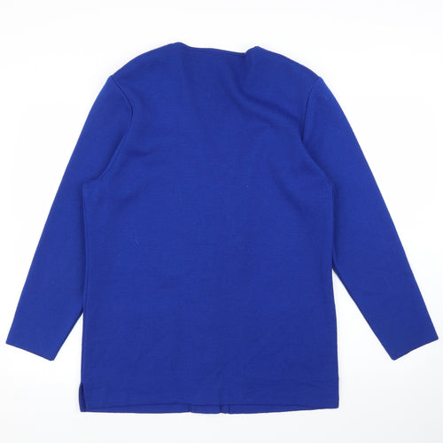 LUCIA Womens Blue   Cardigan Jumper Size 14