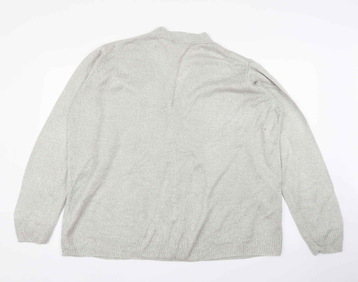 Damart Womens Grey   Cardigan Jumper Size 22