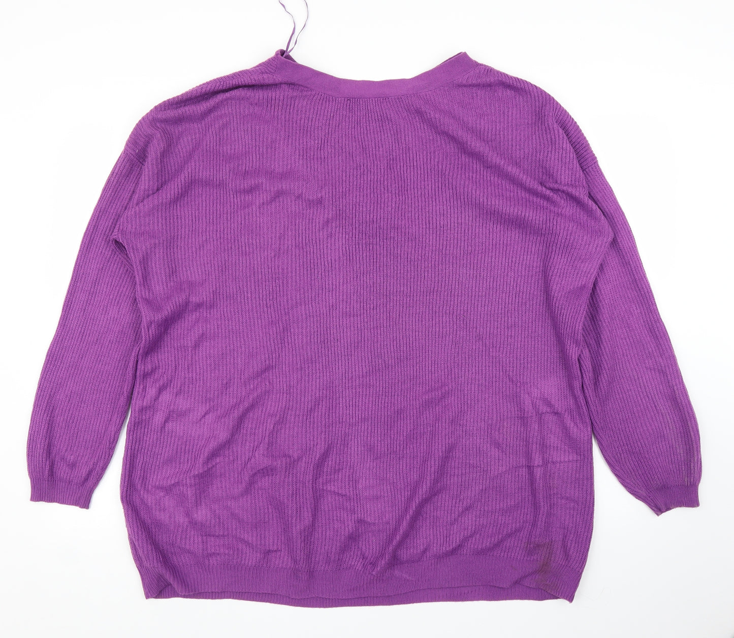 George Womens Purple   Pullover Jumper Size 16