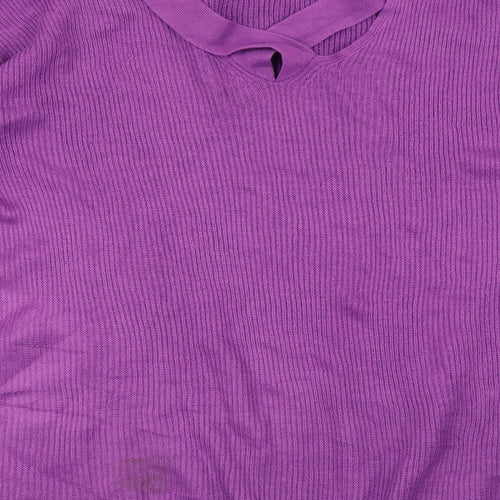 George Womens Purple   Pullover Jumper Size 16