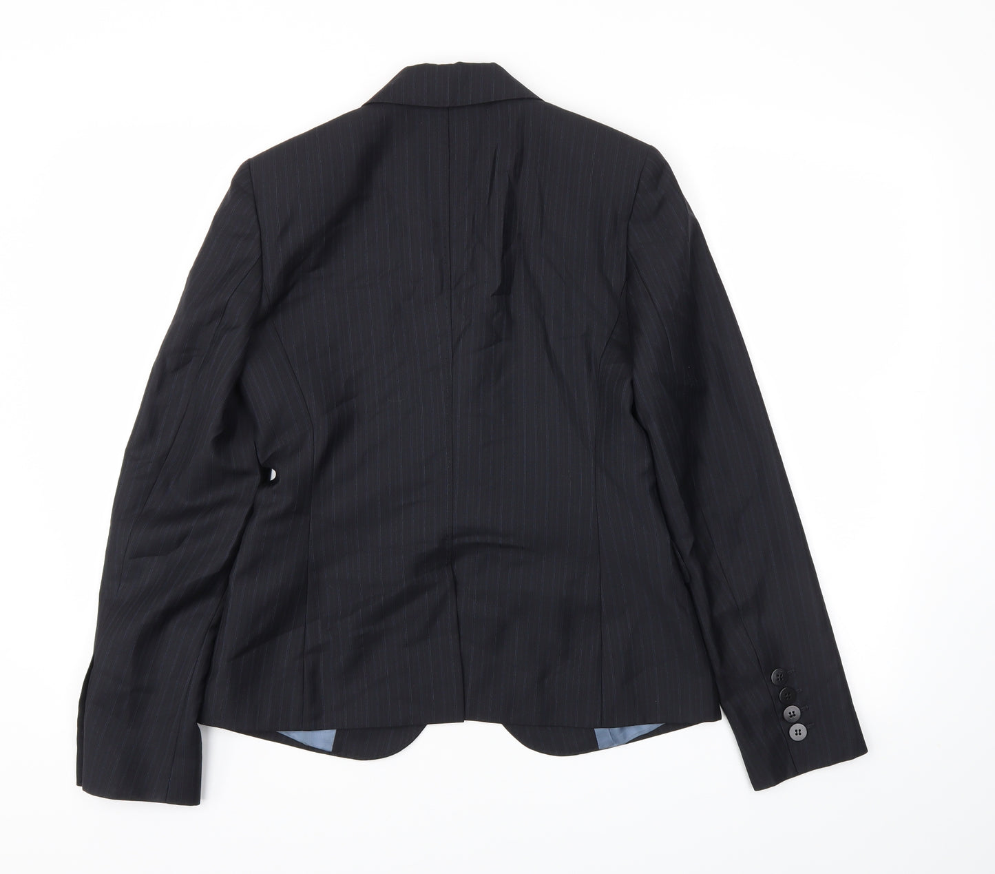 BESSINI Womens Black   Jacket Blazer Size 10