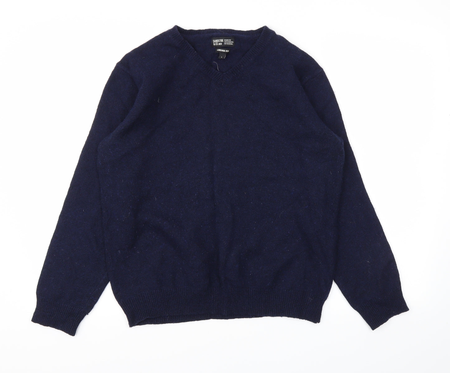 Sandstone & Co Mens Blue   Pullover Sweatshirt Size L
