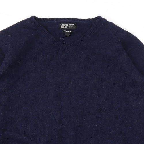 Sandstone & Co Mens Blue   Pullover Sweatshirt Size L
