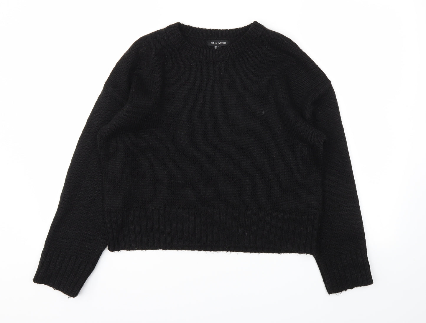 New Look Womens Black   Pullover Jumper Size S