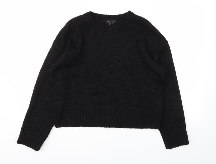 New Look Womens Black   Pullover Jumper Size S