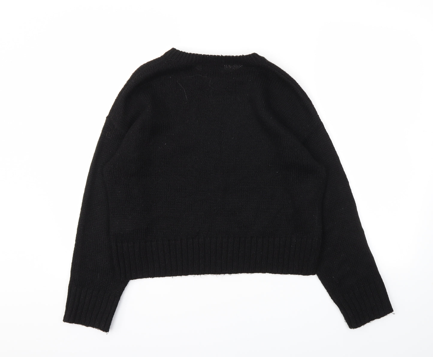 New Look Womens Black   Pullover Jumper Size S