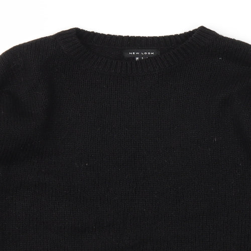 New Look Womens Black   Pullover Jumper Size S