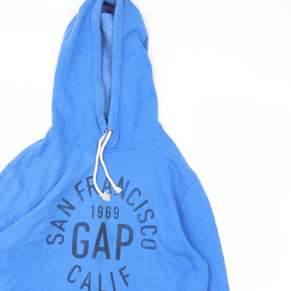 Gap Mens Blue   Pullover Hoodie Size M