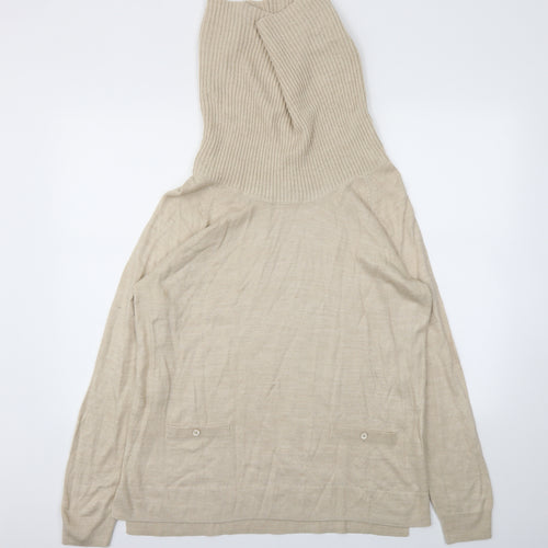 BHS Womens Beige   Pullover Jumper Size 14