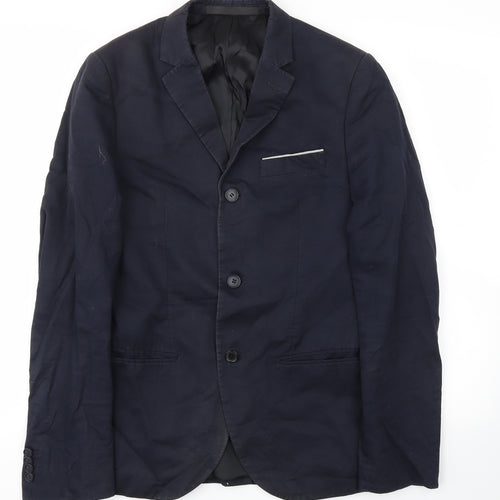 Topman Mens Blue   Jacket Blazer Size 36