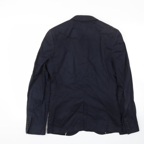 Topman Mens Blue   Jacket Blazer Size 36