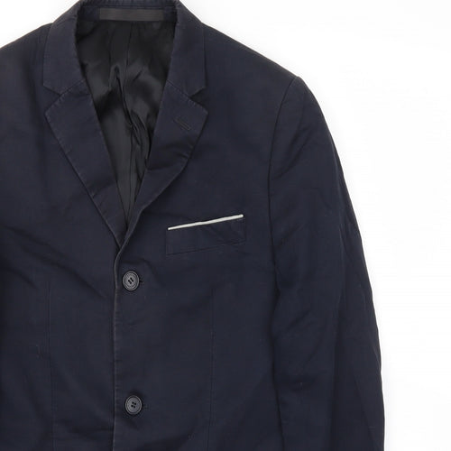 Topman Mens Blue   Jacket Blazer Size 36