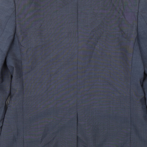 Topman Mens Blue   Jacket Blazer Size 36