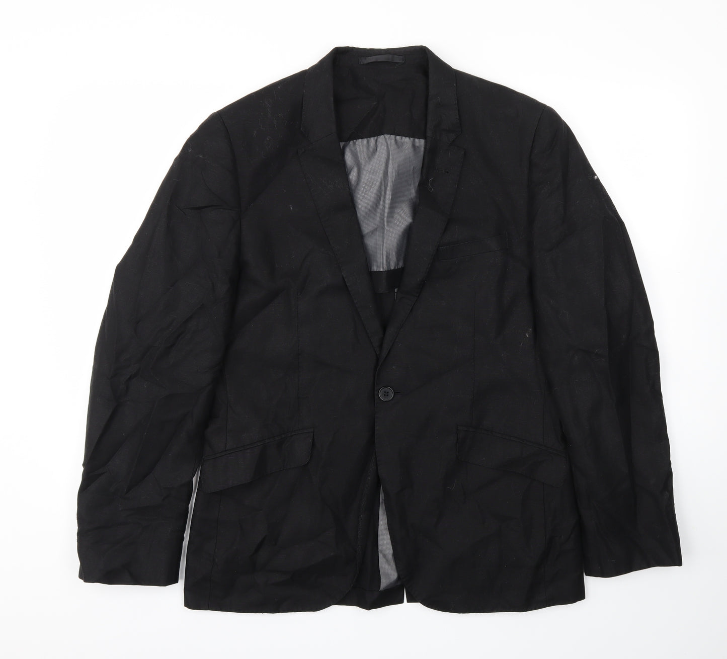 Butler and Webb Mens Black   Jacket Blazer Size 40