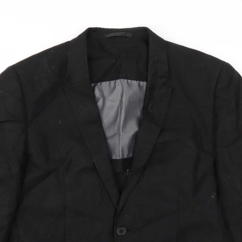 Butler and Webb Mens Black   Jacket Blazer Size 40