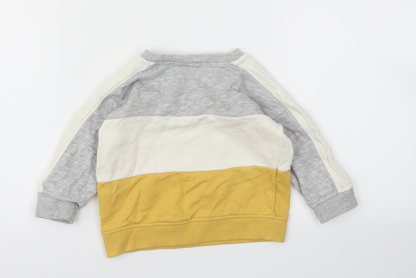 H&M  Grey   Pullover Jumper Size 6-9 Months