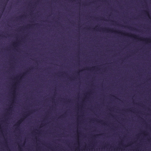 Maine Mens Purple   Pullover Sweatshirt Size L