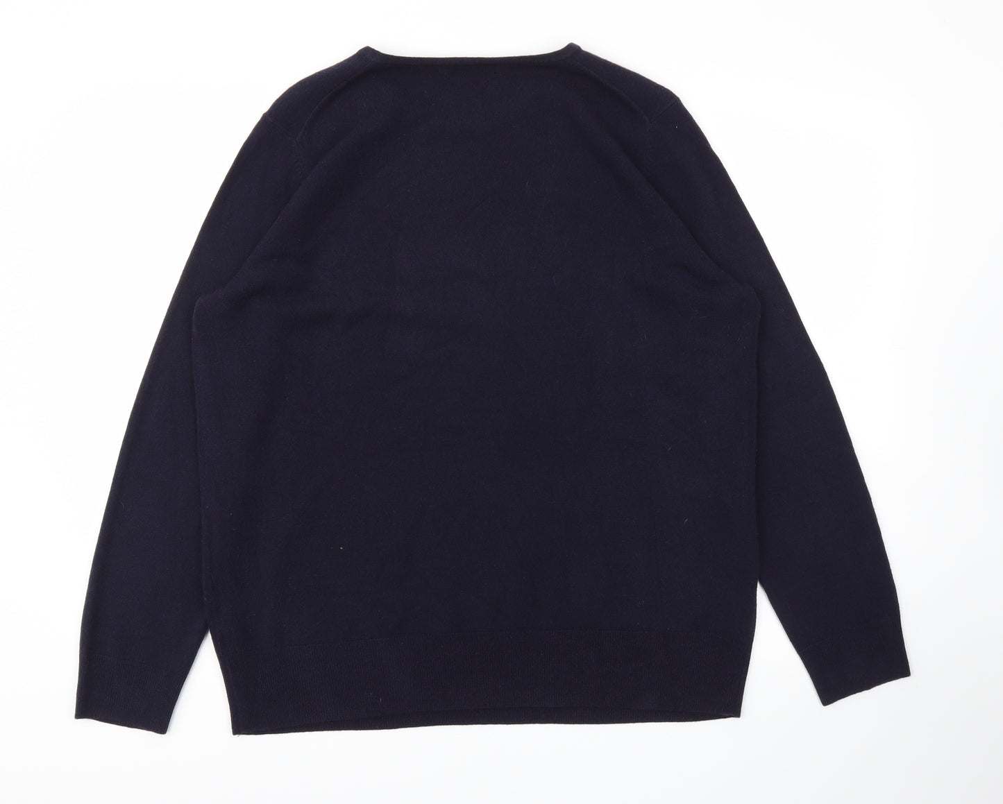 M&S Womens Blue   Pullover Jumper Size 20