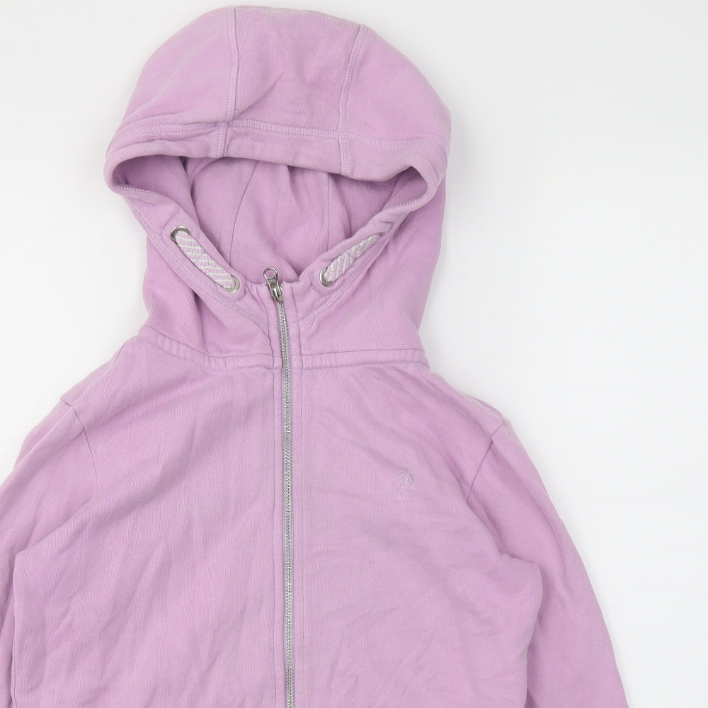 NEXT Girls Purple   Full Zip Jumper Size 10 Years