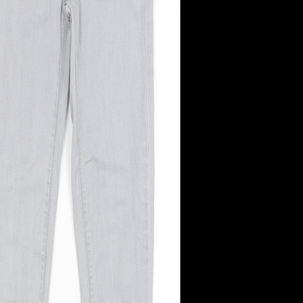 Oasis Womens Grey   Skinny Jeans Size 12 L31 in