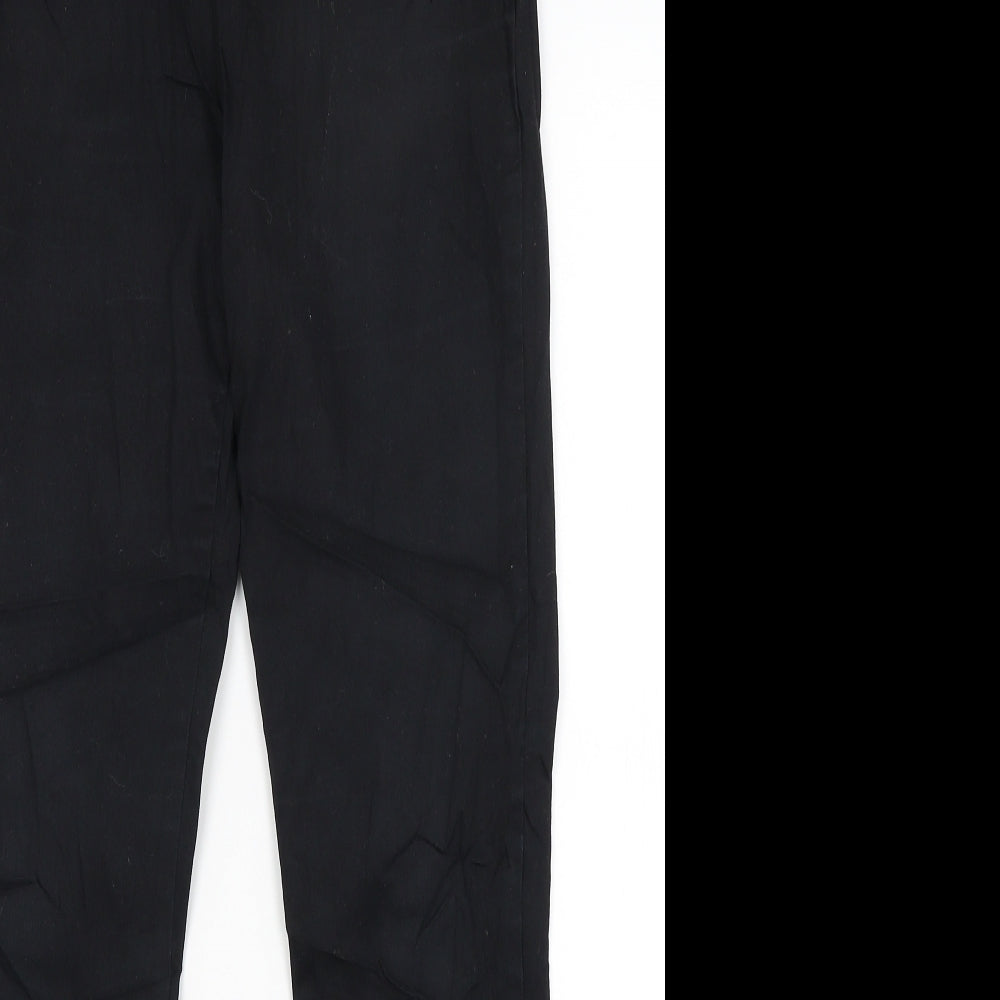 Divided Womens Black   Capri Trousers Size 10 L27.5 in