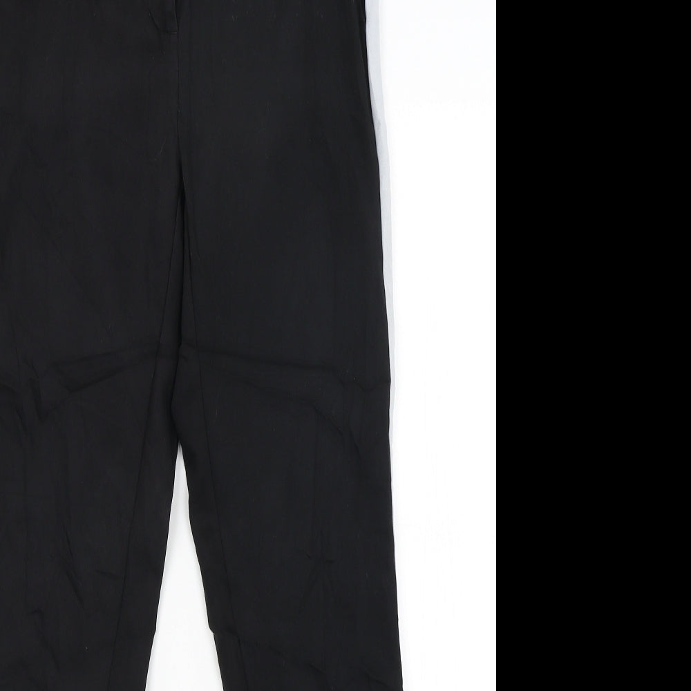 Zara Womens Black   Trousers  Size S L28 in