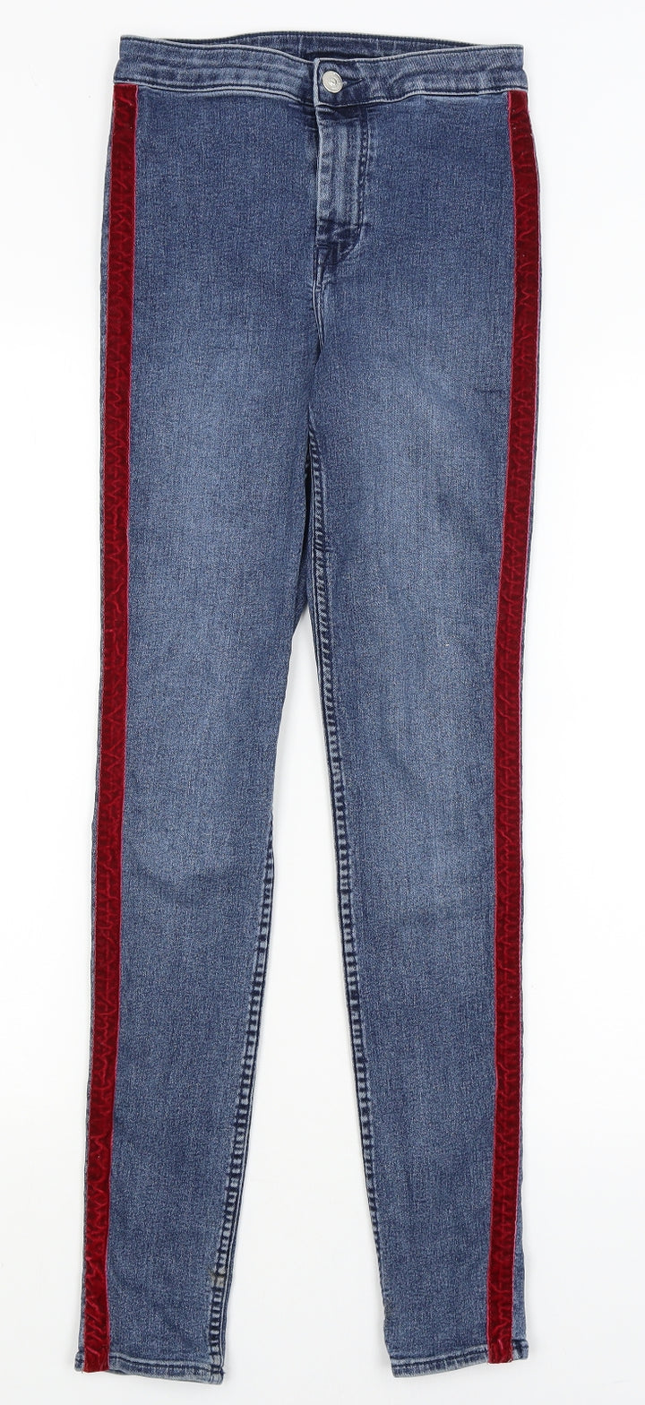 Divided Womens Blue   Skinny Jeans Size 6 L29 in